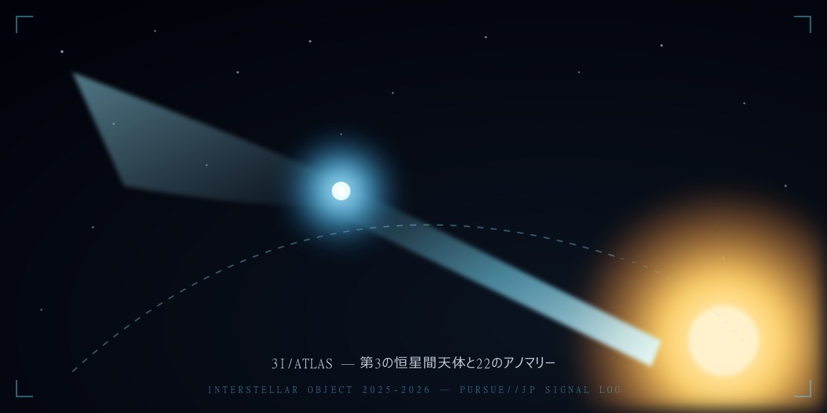 3I/ATLAS——史上3番目の恒星間天体と「22のアノマリー」を徹底分析：自然の彗星か、それとも何か別のものか