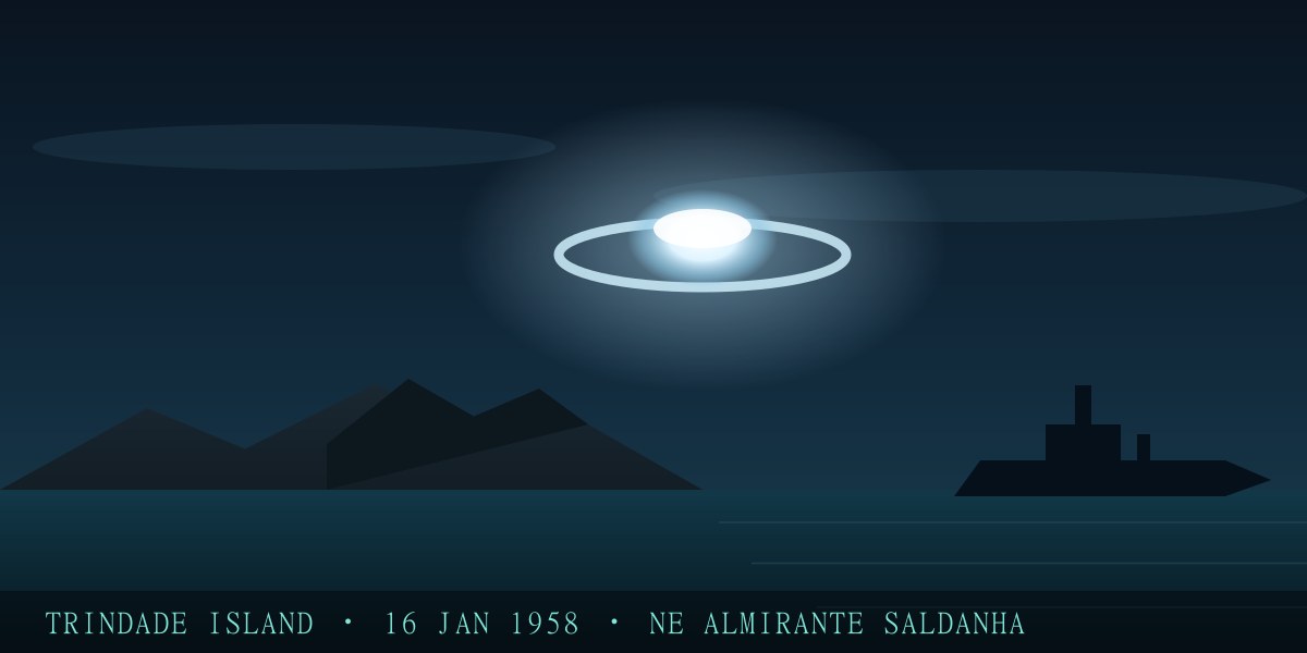 トリンダーデ島事件1958——ブラジル海軍が撮った「土星形UFO」：大統領自ら公開し米軍が『捏造』と切り捨てた最重要写真事案を徹底検証